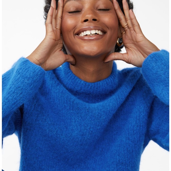 Boxy Knit Wool Sweater & Other Stories - Picture 3 of 4